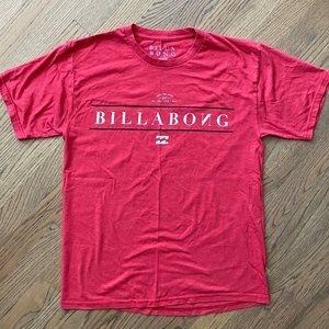 Billabong Red Logo T-shirt M